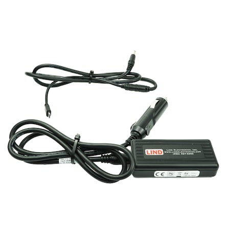 Gamber Johnson Gamber-Johnson LIND 60W Automobile Cigarette Power Adapter - 12 V DC Input 7300-0593